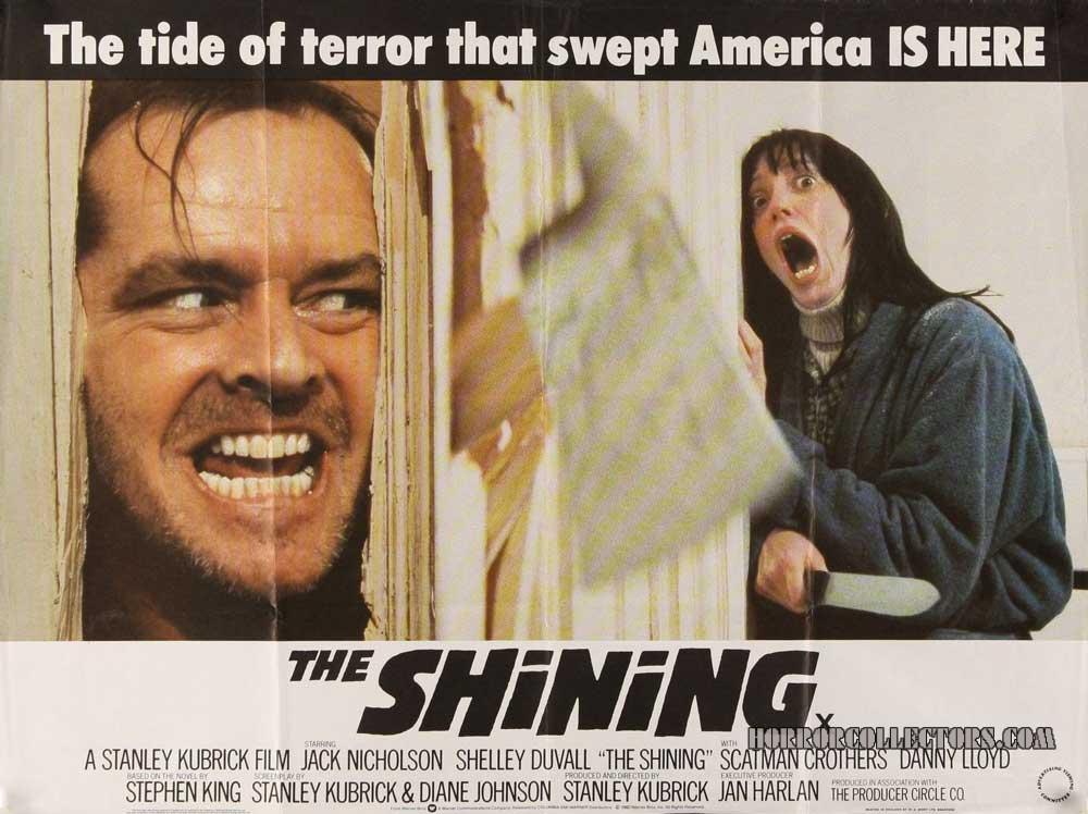 The Shining British Quad Poster